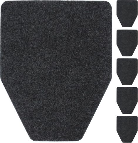 12 Pack Urinal Mats Urinal Pads Urinal Floor Mats for Men Commerical Disposable Toilet Water Absorption Non-Slip Rubber Backing Washable Urinals Mat for Bathroom Restroom Eliminating Odor (12) in Kuwait