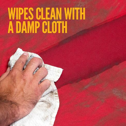 US Cargo Control Neoprene Floor Runner 27 Inch x 20 Feet, Reusable Floor Runner with Slip-Proof Surface and Non-Skid Bottom, Protects All Floor Types, Red in Kuwait