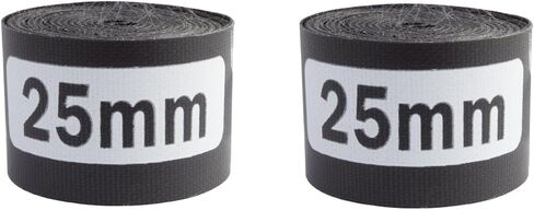 زوج شريط حافة 25 مم عالي الضغط من Velox لعجلات 700C / 29 بوصة | متين، مرن، أقصى ضغط 145 رطل لكل بوصة مربعة، يحمي المتحدث ومخالفات الحواف in Kuwait