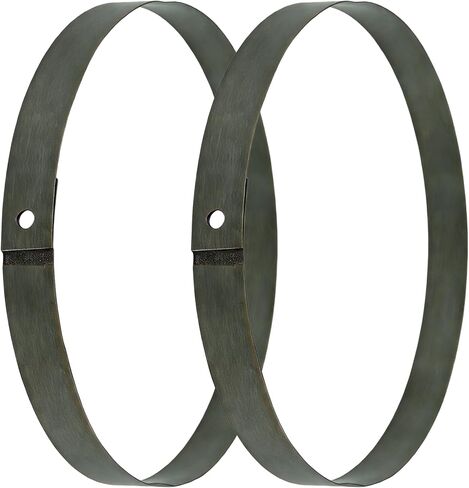 2PCS Motorcycle Rim Strips, Durable Rubber Rim Tape with Valve Stem Hole | Protects Inner Tubes from Spoke Nipple Punctures in Kuwait