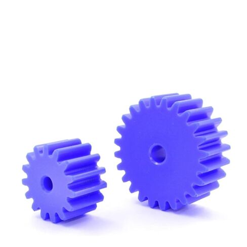 1Pcs 12T-27T 2M Blue Spur Gear 12 13 14 15 16 17 18 19 20 21 22 23 24 25 26 27 Teeth Flat Cylindrical Drive Gears(15 Teeth (OD 34mm)) in Kuwait