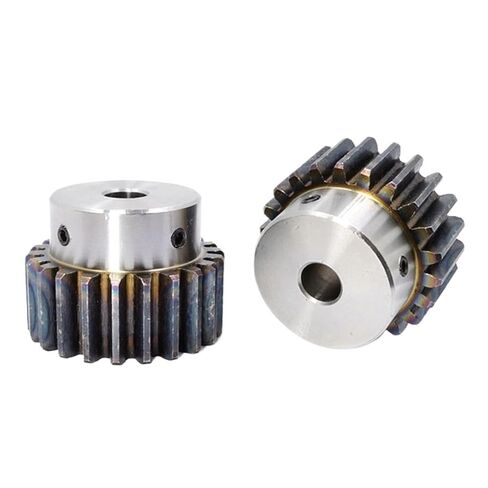 2M 12T-24T Spur Gear with Step Bore 8mm 10mm Module 2 Motor Gear OD 28mm-52mm 45#Carbon Steel Transmission Accessories 1Pcs(8mm,17 Teeth) in Saudi Arabia
