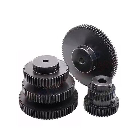 1.5M 48 Teeth Spur Gear with Step 1.5 Module 48T 45# Steel Motor Gears Bore 10/12/14/15/16/17/18/19/20/22/24/25/28/30mm 1Pcs(20mm-Keyway 6x2.8mm) in Saudi Arabia