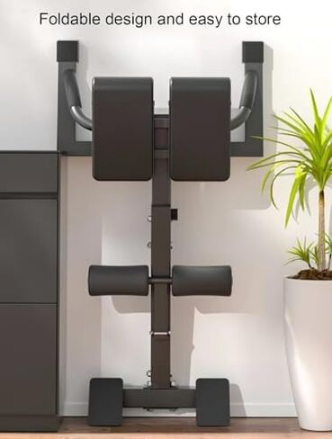 Adjustable Roman Chair for Home Gym, Strengthen Back and5 Height Options, Supports 330lbs in Saudi Arabia