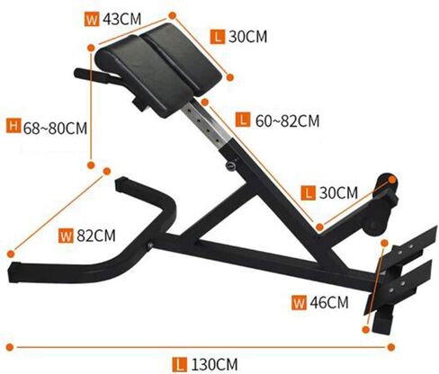 Small Dumbbell Dumbbell Bench - Roman Chair Roman Stool Fitness Chair for Home dominal Machine Back Muscle Training Dumbbell Bench Fitness Dumbbell in Saudi Arabia