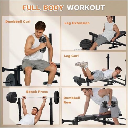 Roman Chair Hyperextension Bench Standard Weight Bench Set with Adjustable Leg Extension and Curl Features Foldable Flat Incline Decline Workout for Home in Kuwait