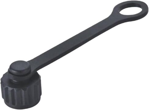 M8 male connector with dust cover, plastic waterproof grade IP68, with wire ring in Kuwait