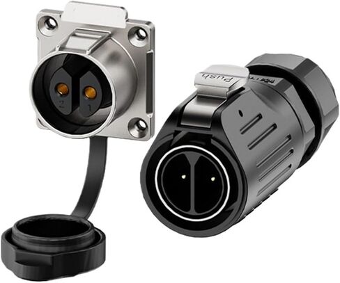 Circular waterproof connector LP24 flange metal type quick power equipment welding waterproof aviation(EW-LP24-10P 10A) in Saudi Arabia