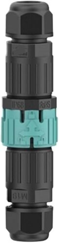 M19 waterproof self-locking push-pull 3-pin outdoor lighting male and female plug-in power connector(EW M19MF 2 core 3.5-7mm) in Kuwait