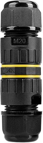 Cable connector M20 straight lock screw power terminal outdoor LED wire waterproof connector(EW M20 5 core 5-9mm) in Kuwait