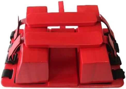 Lightweight Emergency Spine Board Stretcher - 6ft Lifeguard Backboard for Patient Transport & Immobilization, Essential First Aid Rescue Gear (Includes Red Head Immobilizer) in Saudi Arabia