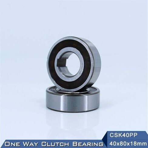 Power Transmission Products CSK40PP 1 PC One Way Bearing Clutches 40x80x18mm with Keyway CSK6208PP Free Wheel Clutch Bearings CSK208PP Ball Bearings in Saudi Arabia