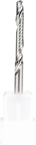 1pcs Single Flute O Flute End Mill 1mm-3.175mm Shank Single Flute Aluminum Cutting End Mill Spiral Milling Cutter Carbide CNC Router Bit in Kuwait