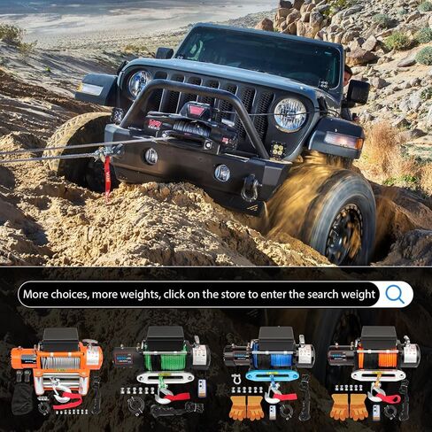 ونش 2000 رطل، ونش شاحنة ATV UTV 2000 رطل، ونش كابل فولاذي 12 فولت 2000 رطل، مع وحدة تحكم يدوية وبعض البراغي، ونش مقطورة 2000 رطل، ونش utv، ونش 12 فولت، ونش شاحنة in Saudi Arabia