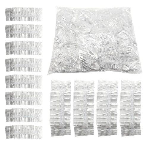 Disposable Waterproof Ear Covers for Shower, Hair Dye & Bathing – Clear Plastic Ear Caps with Elastic, One Size for Adults, for Salon, Travel & Daily Use (400 Pcs) in Kuwait