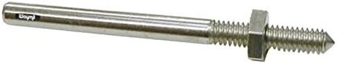 MINI Point Mandrel Screw W/NUT 1/8" Shank - 1/16"L Thread for Rubberized Points in Saudi Arabia