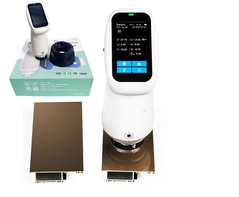 Portable Spectrocolorimeter Lab Colorimeters with Φ4mm Flat Single Aperture Wavelength Range 400-700nm D/8 SCI/SCE Mode CMOS Dual Beam Splitting Sensor ASTM ISO Standard USB in Saudi Arabia