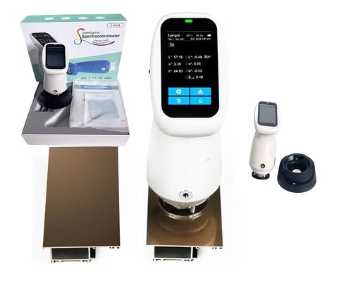 Portable Spectrocolorimeter Spectral Colorimeters with Φ4mm Flat Single Aperture Wavelength Range 400-700nm D/8 SCI/SCE Mode CMOS Dual Beam Splitting Sensor Integrating Sphere Size Φ40mm in Saudi Arabia