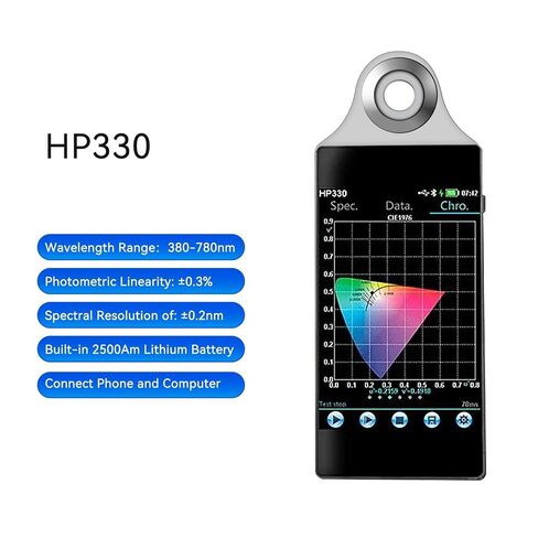 GOYOJO مقياس الطيف الضوئي المحمول مقياس إضاءة اللون (HP330) in Saudi Arabia