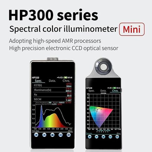 GOYOJO مقياس الطيف الضوئي المحمول مقياس إضاءة اللون (HP330) in Saudi Arabia