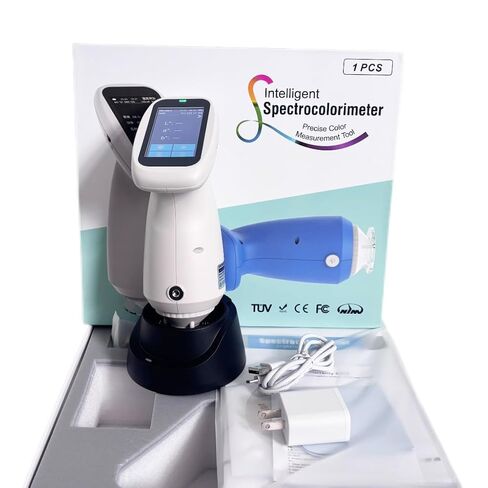 Digital Color Spectrometer Spectrocolorimeters with Φ4mm Flat Single Aperture Wavelength Range 400-700nm D/8 SCI/SCE Mode CMOS Dual Beam Splitting Sensor USB Interface in Saudi Arabia