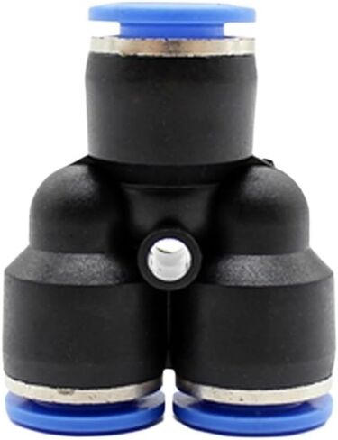 Pneumatic joint pipe joint air quick insertion hose plastic joint 4mm 6mm 8mm 10mm 12mm 14mm PU PY PK PE PV SA 10 pack(PY (10PCS),OD 10MM) in Saudi Arabia