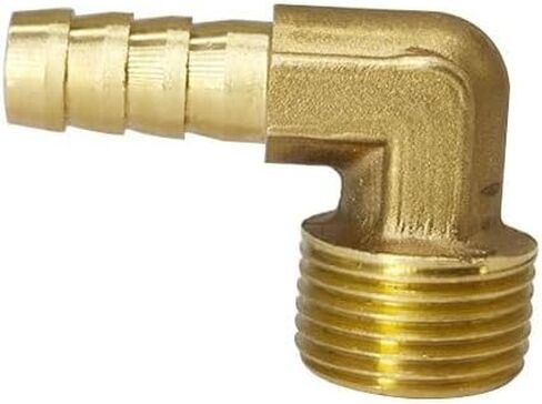 1 قطعة موصل خرطوم النحاس 6 8 10 12 14 مللي متر ذيل بارب 1/8 "1/4" 3/8 "1/2" معبد ذكر/أنثى موضوع الهواء الغاز انبوب ماء بارب المناسب مقرنة (PL ، 6MM_1/2 ") in Saudi Arabia