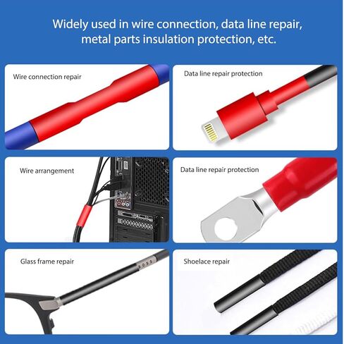 780PCS Heat Shrink Tubing Kit Assorted Wire Sleeves with Storage Case for Cable Insulation Electrical Repair Automotive and DIY Use, Boxed in Saudi Arabia