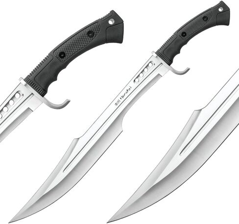 Honshu Spartan Sword and Scabbard - Original | Battle Ready Full Tang | 7Cr13 Stainless Steel Blade - 16.5" Length | Tactical Sword - 23" Overall in Saudi Arabia