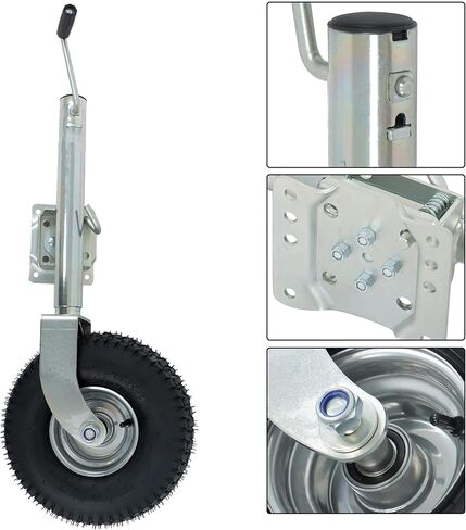 قطب مقطورة اللسان جاك 2000lb الحمولة 13.38in مقطورة جاك عجلة الشاطئ قارب مقطورة جاك الجلفنة لقارب RV in Saudi Arabia