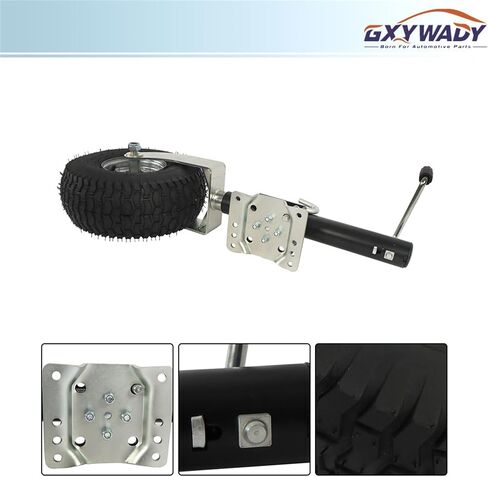 GXYWADY مقبس مقطورة قارب الشاطئ 13.38 بوصة قطر العجلة 2000 رطل سعة التحميل أسود in Saudi Arabia