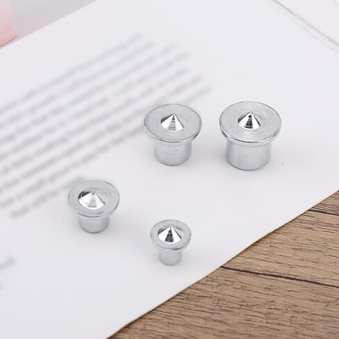 20pcs Dowel Pin Centers Drilling Tool Set, Carbon Steel Dowel and Tenon Center Transfer Plugs Point 1/4" 5/16" 3/8" and 1/2" for Woodworking Tool Accessories Hole Alignment Furniture Repair in Saudi Arabia