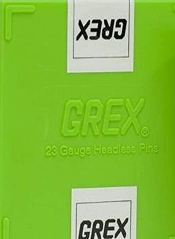 GREX P6/35L 23 دبابيس مقطوعة الرأس بطول 1-3/8 بوصة (10,000 لكل صندوق)، فولاذ مجلفن in Saudi Arabia