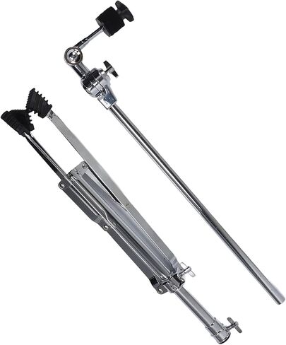 Drum Cymbal Stand, Multifunctional Iron Foldable Cymbal Straight Stand, Boom Cymbal Stand with Tripod for Practice, Performance and Travel, Height from 232. to 472. Inches in Kuwait