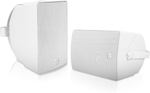 Sound Town Commercial Restaurant Bluetooth Amplifier + Surface-Mount Speaker Set, with One 6-Zone 70V/100V Amplifier, 12 x Weather-Resistant 6.5-Inch Surface-Mount Speakers, White (STCA360X12TV6W) in Saudi Arabia