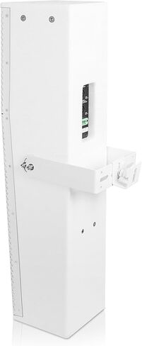 Sound Town Passive Column Line Array System with Eight Slant Column Line Array Speakers, One 8-Ch Power Amplifier, for Meeting Room, Conference, Restaurant, Commercial Installation (ETI8X8P6SLW) in Saudi Arabia