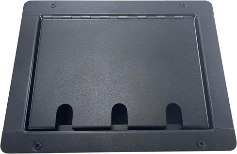 ProCraft Recessed Floor Pocket - High-Capacity Stage Pocket with A 2-Hole Lid; 1 Wired AC Outlet; and 6 XLR Female, 1 XLR Male, and 1 RJ45 Connectors in Kuwait