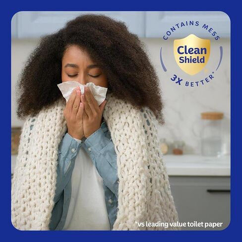 Ultra Soft Facial Tissues, 3-Ply, 85 Count, Cube Box Design, 6 Pack, 510 Facial Tissues in Kuwait