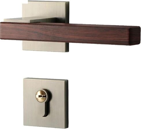 Room Door Lock Split Indoor Wooden Mute Bronze Household 1Pcs in Saudi Arabia