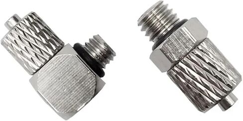 موصل أنبوب هوائي صغير PC PL برغي من خلال تركيب سريع وصلة ملتوية سريعة خيط ذكر M3 M4 M5 M6 - أنبوب OD 3 مم 4 مم 6 مم 1 قطعة (PL3-M4) in Kuwait