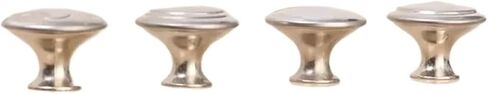 2-8Pcs Stainless Steel Drawer Knobs Cupboard Single-Hole Pull with Screws Furniture Hardware in Kuwait