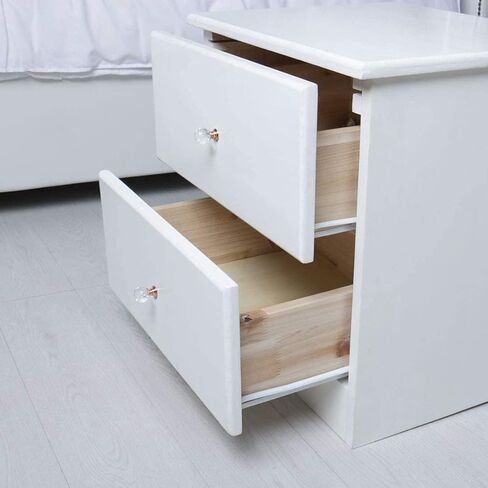 6 Pieces Crystal Aluminum Alloy Knobs, 30x31mm in Kuwait