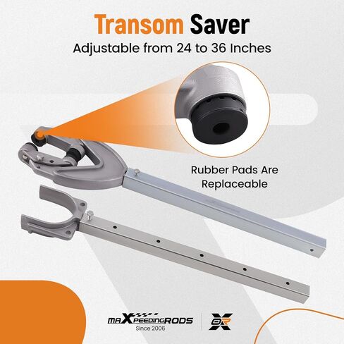 حافظة رافدة maxpeedingrods شديدة التحمل، قابلة للتعديل من 24 إلى 36 بوصة، رأس عالي التحمل، حوامل أسطوانية ومقطورة in Kuwait