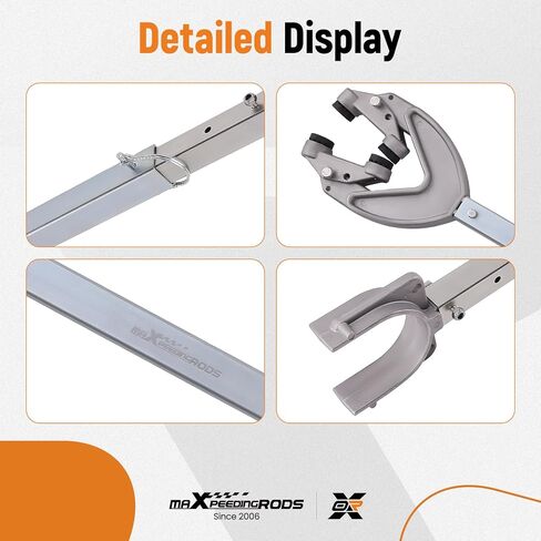 حافظة رافدة maxpeedingrods شديدة التحمل، قابلة للتعديل من 24 إلى 36 بوصة، رأس عالي التحمل، حوامل أسطوانية ومقطورة in Kuwait