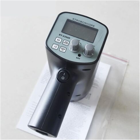 Stroboscope, Digital Handheld Stroboscope DT-2350PA LED Strobe Tachometer Wide Measuring Strobe Analyzer Digital Tachometer for Maintenance in Saudi Arabia