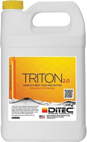 Triton 2.0 - Teak Protector | Teak Wood Protection, Teak Oil Alternative | Marine Teak Sealer and Water Repellant in Saudi Arabia