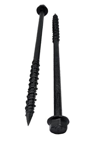 3/8 Hex Head Concrete Screws (#3/8 x 7", Bronze) 25 PCS in Saudi Arabia