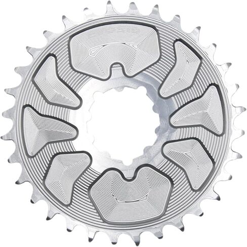 Mountain Bike Closed Chainring 32/34/36/38T, Narrow Wide Chainring Design, 3-Bolt Direct Mount Chainring 3mm Offset for 8-12 Speed for GXP,SRAM, MTB, Mountain Bicycle in Kuwait