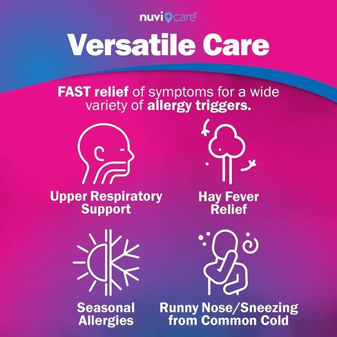 كبسولات هلامية لتخفيف الحساسية - ديفينهيدرامين 25 ملغ خالية من الصبغة، أدوية مضادة للهستامين لسيلان الأنف والعطس والحكة والعينين والحنجرة - قارن مع أدوية الحساسية LiquiGels للبالغين (60 عددًا) in Kuwait