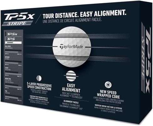 TaylorMade Golf TM25 TP5x Stripe GLB dz in Saudi Arabia